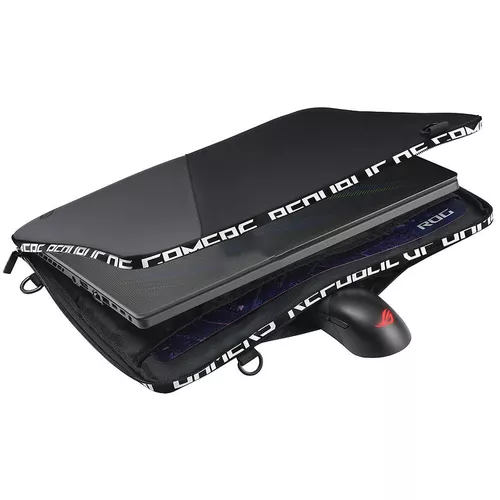 купить Сумка-Чехол для ноутбука ASUS BS1500 ROG Ranger Carry Sleeve 15.6 Black (Максимально поддерживаемая диагональ 15.6 дюйм), 90XB06T0-BSL000 (ASUS) в Кишинёве 