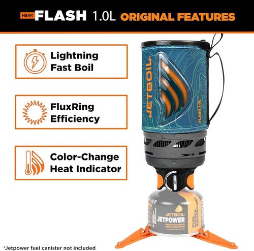 cumpără Arzător Jetboil Flash 2.0 Ocean Topo în Chișinău 