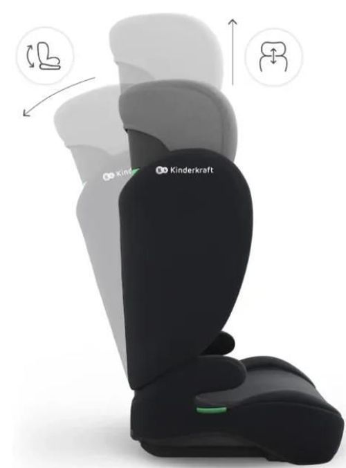 купить Автокресло KinderKraft I-Spark 2 Plus i-Size Grey (KCISPA02GRYPL00) в Кишинёве 
