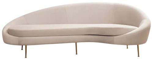 купить Диван Trendy Eses Right Bej, 120x85x255cm (3 locuri) в Кишинёве 