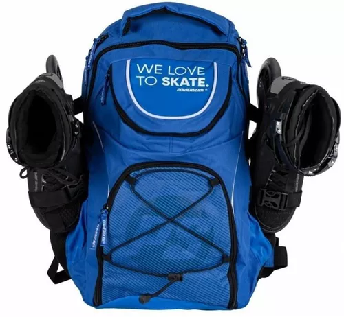 купить Рюкзак спортивный Powerslide 907064 WeLoveSkate Backpack blue в Кишинёве 