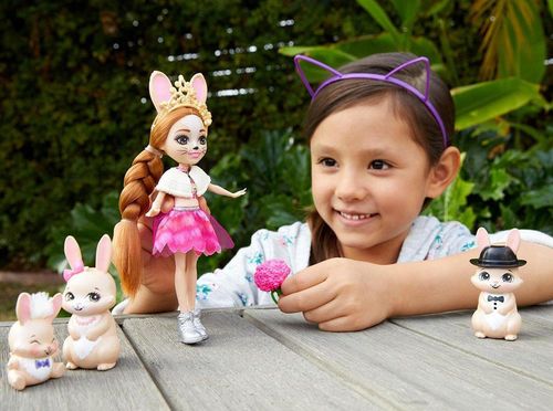 купить Кукла Enchantimals GYJ08 Set Familia iepurasului Bristal в Кишинёве 