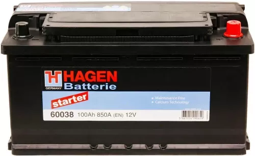 купить Автомобильный аккумулятор Hagen 60038 Starter в Кишинёве 