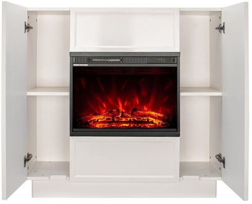 купить Камин электрический ArtFlame Flow & Lorance, 1100x1100x300mm, Alb в Кишинёве 