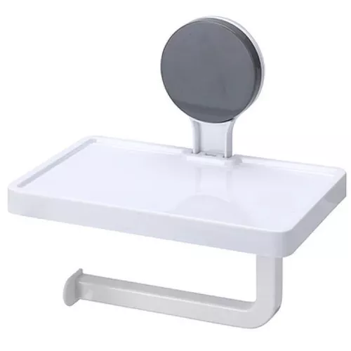 купить Держатель бумаги Holland 28930 Suport hartie WC Bathroom 18x11x17cm, alb, plastic в Кишинёве 