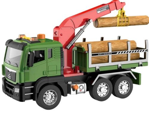 купить Машина Wenyi WY1122A 1:10 Camion cu lemne și inerție (lumini/sunete) в Кишинёве 