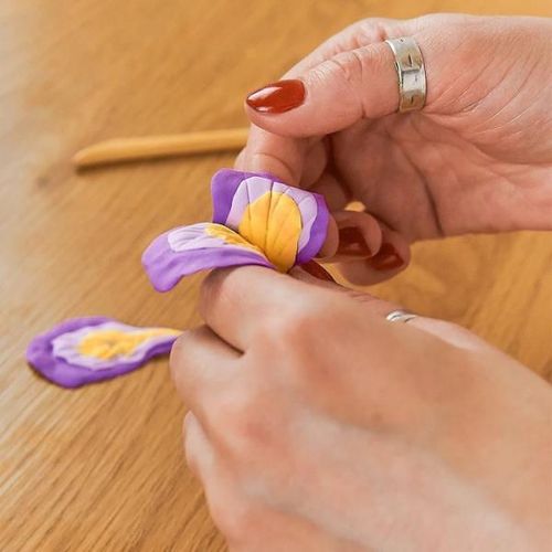 cumpără Set de creație Okto 10007 Tablou 3D cu plastilină ușoară 30x40сm, Iriși în Chișinău 