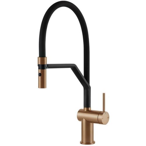 cumpără Bateria bucătărie Gessi 60429-726 Inedito Warn Bronze Brushed PVD în Chișinău 