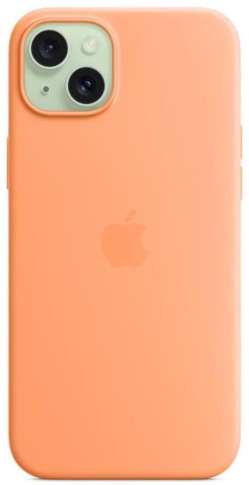 купить Чехол для смартфона Apple iPhone 15 Plus Silicone MagSafe Orange Sorbet MT173 в Кишинёве 