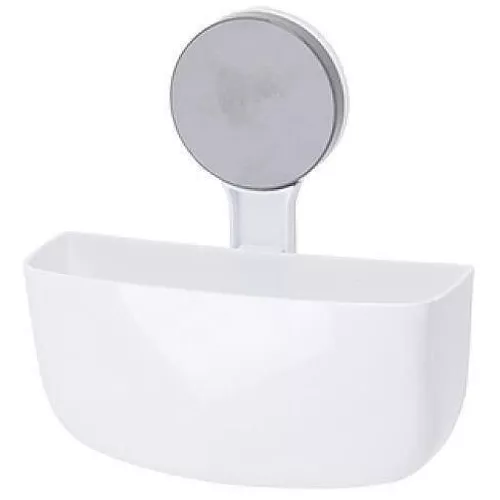 купить Аксессуар для ванной Promstore 55598 Cos pentru baie Bathroom 16x7x17cm, alb, plastic в Кишинёве 