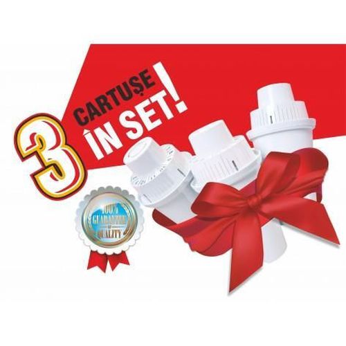 cumpără Cană filtrantă pentru apă Apa Noua FF Silver AN голубой (+3 картриджа) în Chișinău 