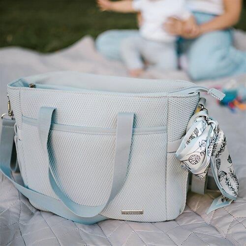купить Сумка для мам BabyOno 519732 CARMEN 1571/03 Grey в Кишинёве 