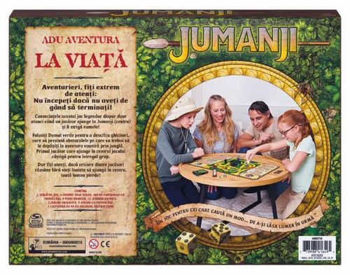 cumpără Joc educativ de masă Spin Master 6063738 Joc de societate Jumanji, (rom.) în Chișinău 