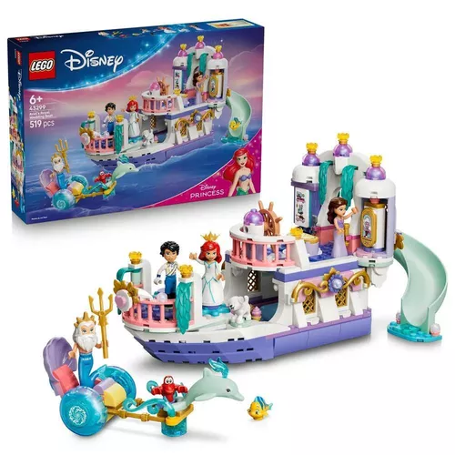 cumpără Set de construcție Lego 43299 Ariel's Royal Wedding Boat în Chișinău 