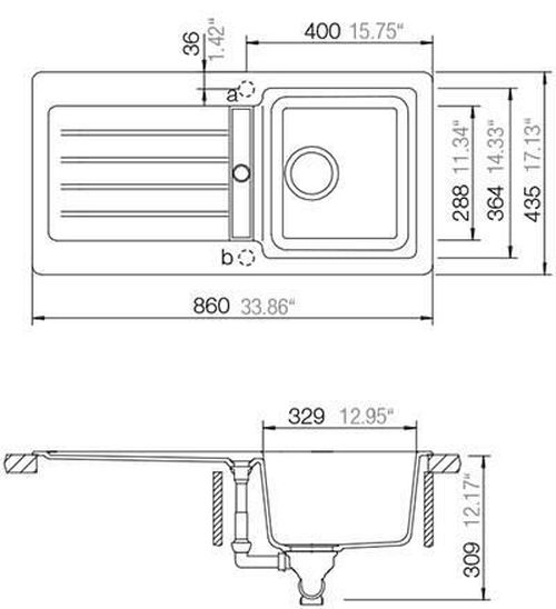 купить Мойка кухонная Schock Cristalite Typos D-100S в Кишинёве 