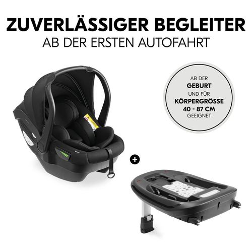 cumpără Scaun auto Hauck Scoica auto 0-13kg + baza Isofix Drive N Care Set Black în Chișinău 