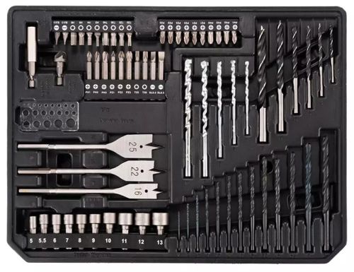 купить Набор головок, бит, насадок Makita E-24913 Set makpac 70 biti burghie tubulare в Кишинёве 