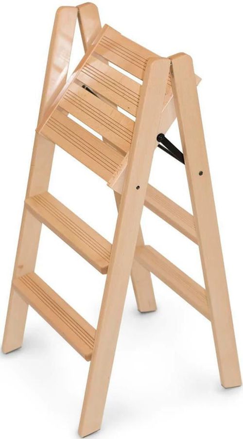 купить Лестница Arredamenti Italia Dorotea, стремянка-табурет, бук, вишневое дерево в Кишинёве 