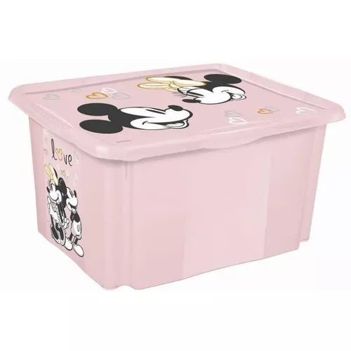 cumpără Cutie depozitare Keeeper Minnie Mouse Pink (12238581) 30L în Chișinău 