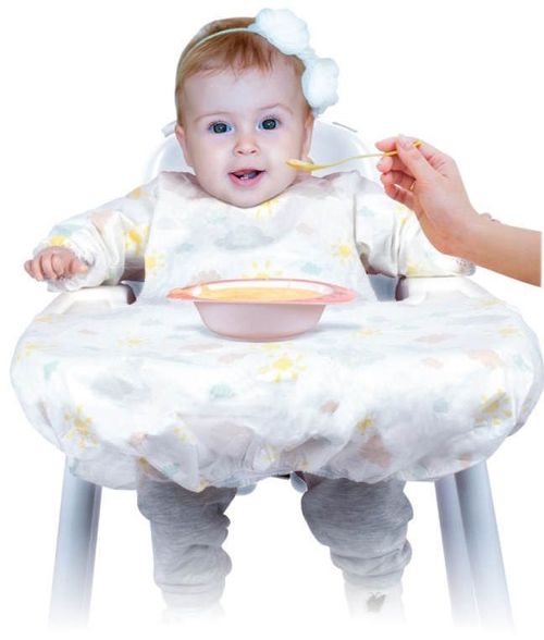 cumpără Bavețică Sevi Bebe 264 слюнявчик 2в1 скатерть în Chișinău 