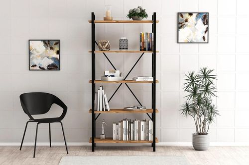 купить Офисный стеллаж Hanah Home Nero Elit в Кишинёве 