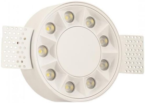 cumpără Corp de iluminat interior LED Market Recessed Downlight Wheel 10W, 4000K, LM-XT006, Ø161*100mm*h36mm, White+White în Chișinău 