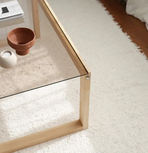 cumpără Măsuţă cafea Trendy Via, Natural 85x40x55cm în Chișinău 