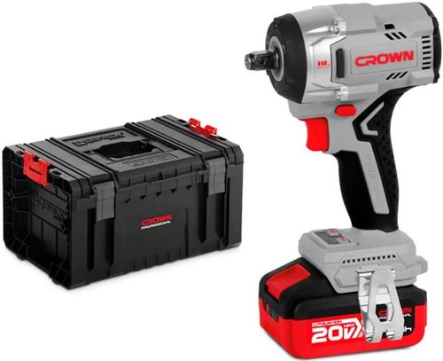 cumpără Mașina de infeliat Crown CT22062HX-5 IMC 1/2" 550Nm 20V 5Ah 3200bpm M14-M24 în Chișinău 