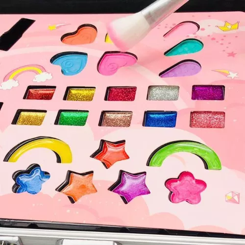 купить Набор для творчества Essa FT2059-B Set de machiaj în valiză roz в Кишинёве 