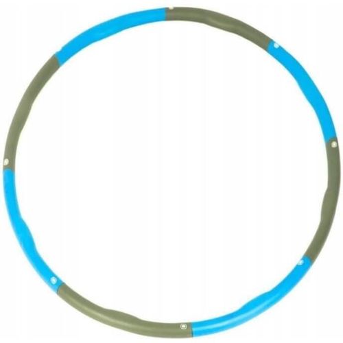 купить Инвентарь для гимнастики Thunder Обруч Hula-Hop, D95, 0,95 кг, сине-серый (PA038-BLUE) в Кишинёве 