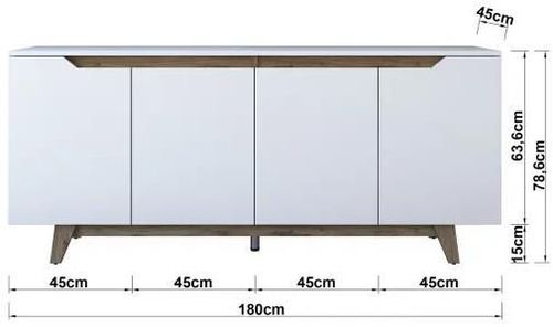 купить Комод Trendy GD102-1874, 180x78x45cm (GTR001224) в Кишинёве 