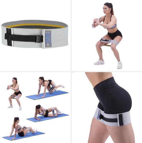 купить Эспандер HMS HBR10 Abisal Adjustable Hip Band в Кишинёве 