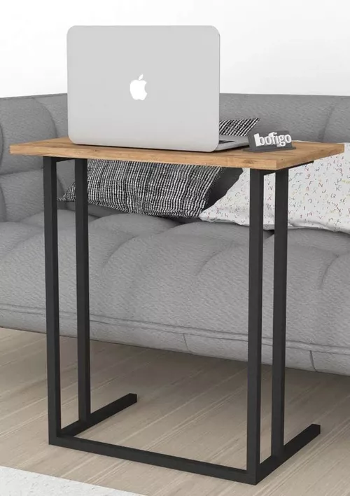 купить Подставка для ноутбука Nex Home Стол на металлических ножках, 60x35,5x65 см, Дуб (17-03-02) в Кишинёве 