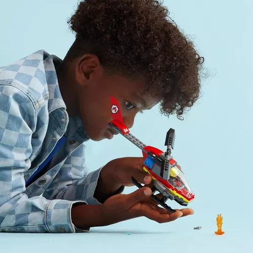 купить Конструктор Lego 60411 City Elicopter de salvare a incendiilor в Кишинёве 