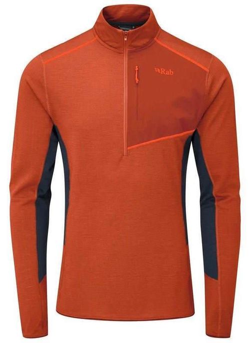 cumpără Îmbrăcăminte sport Rab Tricou barbati Syncrino Light Pull-On Red Clay M (QFF-19-RCY-MED) în Chișinău 