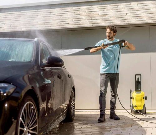 cumpără Aparat de spălat cu presiune mare Karcher K 5 WCM + Șampon Auto 5 L (Set) în Chișinău 