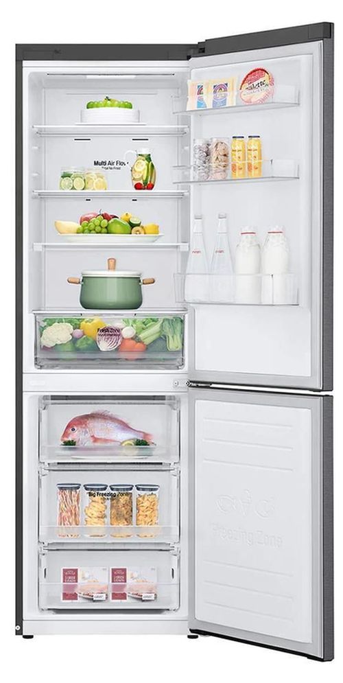 купить Холодильник с нижней морозильной камерой LG GA-B509MLSL DoorCooling+ в Кишинёве 