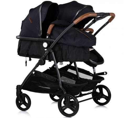 купить Детская коляска Chipolino Duo Smart KBDS02501BB blackberry в Кишинёве 