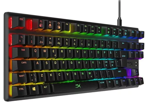 cumpără Tastatură HyperX HX-KB7RDX-RU, Alloy Origins Core RGB, Red switch în Chișinău 