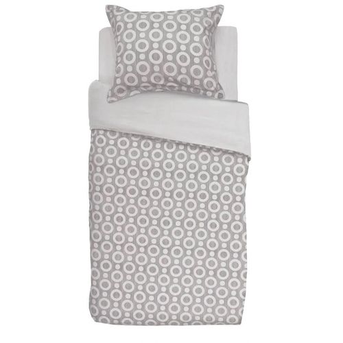 cumpără Lenjerie de pat Moooi 239576 Umbrella Squid 140x200/220 Silver în Chișinău 
