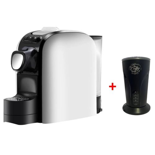 cumpără Automat de cafea cu capsule The Coffy Way Nosy white +Capucinator în Chișinău 