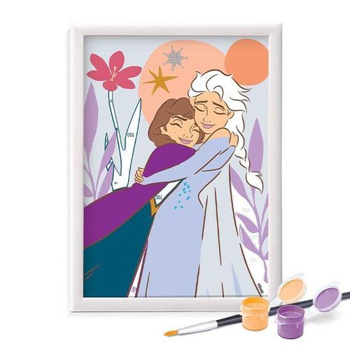 купить Картина по номерам As Kids 1038-41034 Pictură pe numere Frozen, Happi Hobbi, 1014D в Кишинёве 