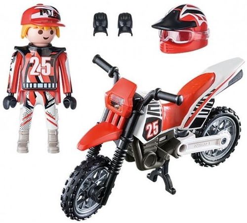купить Игрушка Playmobil PM9357 Motocross Driver в Кишинёве 