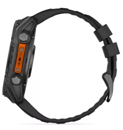 cumpără Ceas inteligent Garmin Fenix 8 – 51 mm, Slate Gray with Black Silicone Band (010-02905-00) în Chișinău 