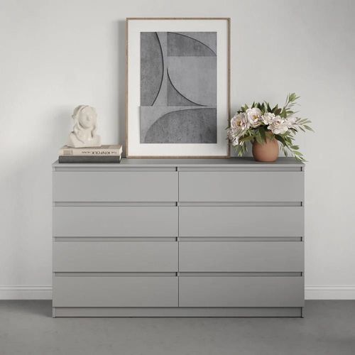 купить Комод MebelStar NEO 8S 160x43x98 Grey (MBS-1107) в Кишинёве 