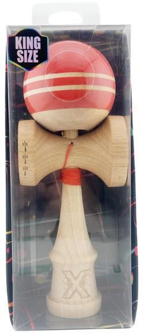 купить Активная игра Essa 164336 Kendama Flippy X Original Rainbow, King Size, rosu-maro в Кишинёве 