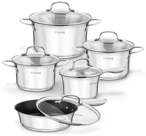 купить Набор посуды Starke Pro Pro Sintesi 10pcs в Кишинёве 