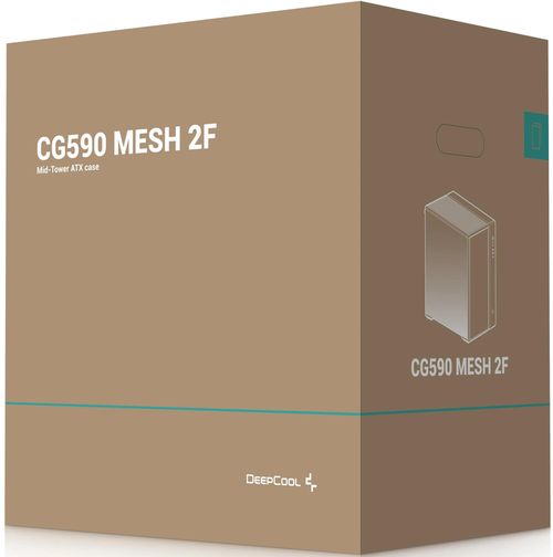 купить Корпус для ПК Deepcool CG590 MESH 2F Black в Кишинёве 