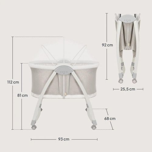 cumpără Leagăn Lionelo Gaya Beige Sand 2in1 în Chișinău 