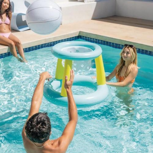 cumpără Jucărie de baie Intex 56500 Set de joacă în apă Baschet 86х64cm, coș și minge, 6+ în Chișinău 